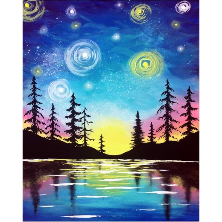 Set de artizanat, De Fun In Art, Amazon multicolor, 30x40cm