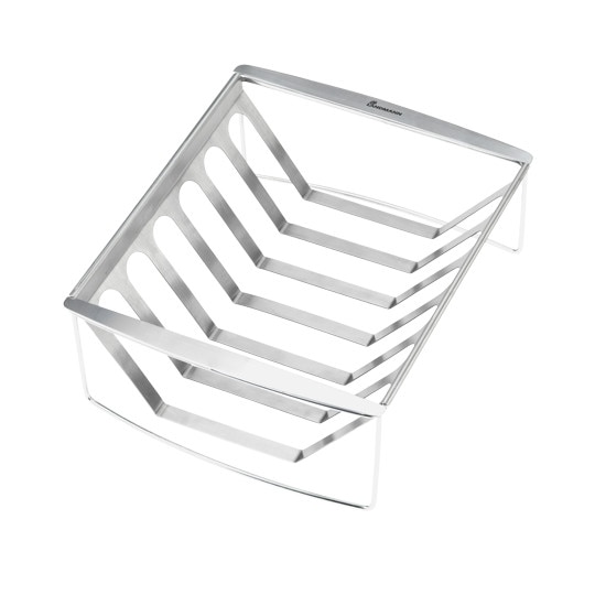 Suport pentru coaste gratar LANDMANN 32x26x12 cm,inox