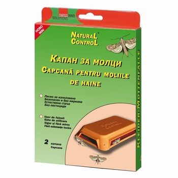 Capcana pentru molii de haine, pachet 2 bucati, Swissinno Capcana pentru molii de haine, pachet 2 bucati, Swissinno