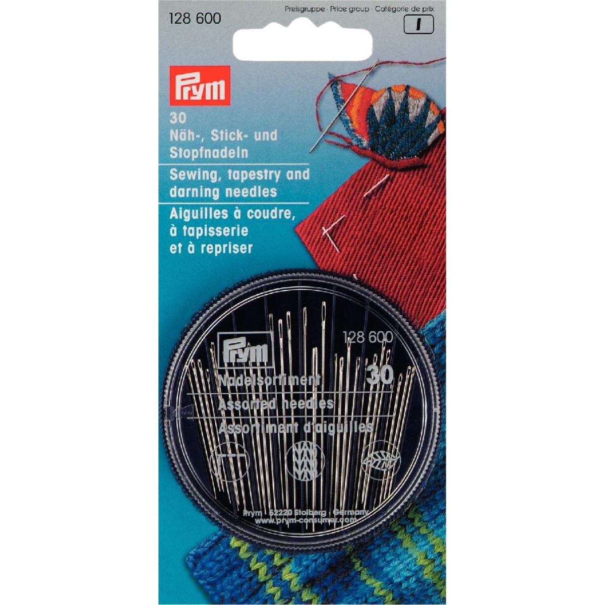 Set ace cusut/tapitat/stopat Prym in cutie