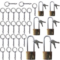 pachet - 24 x belciug cu surub si piulita 9cm  2 x lacat cu tija lunga si 3 chei auriu 38mm  2 x lacat cu tija lunga si 3 chei auriu 50mm  2 x lacat cu tija lunga si 3 chei auriu 63mm imagen 9_0_
0