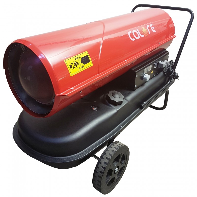 Tun de caldura cu ardere directa D50T CALORE, putere 50kW, debit aer 1100mcb/h, combustibil motorina, 230V