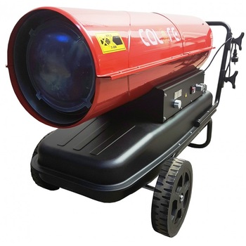 Tun de caldura cu ardere directa D70T CALORE, putere 70kW, debit aer 1300mcb/h, combustibil motorina, 230V Tun de caldura cu ardere directa D70T CALORE, putere 70kW, debit aer 1300mcb/h, combustibil motorina, 230V