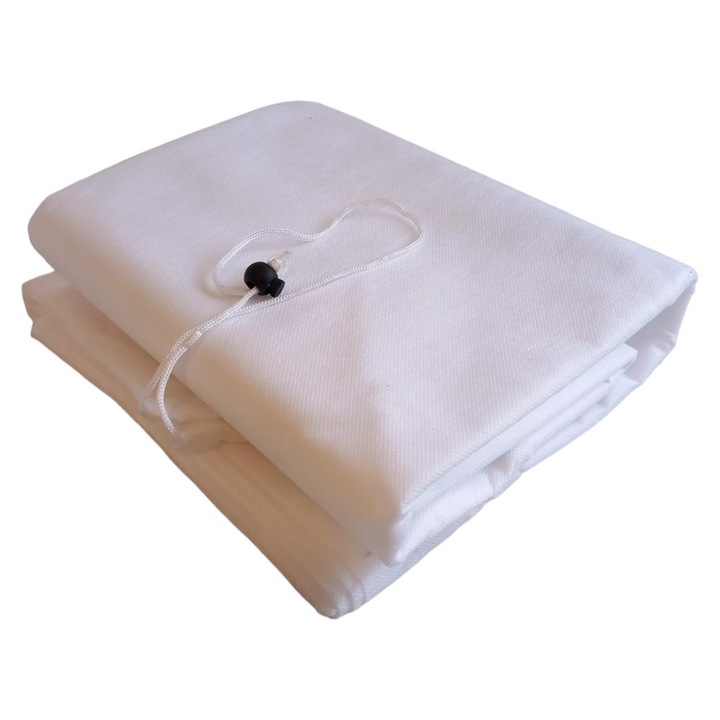 Зимно покривало за растения, бяло