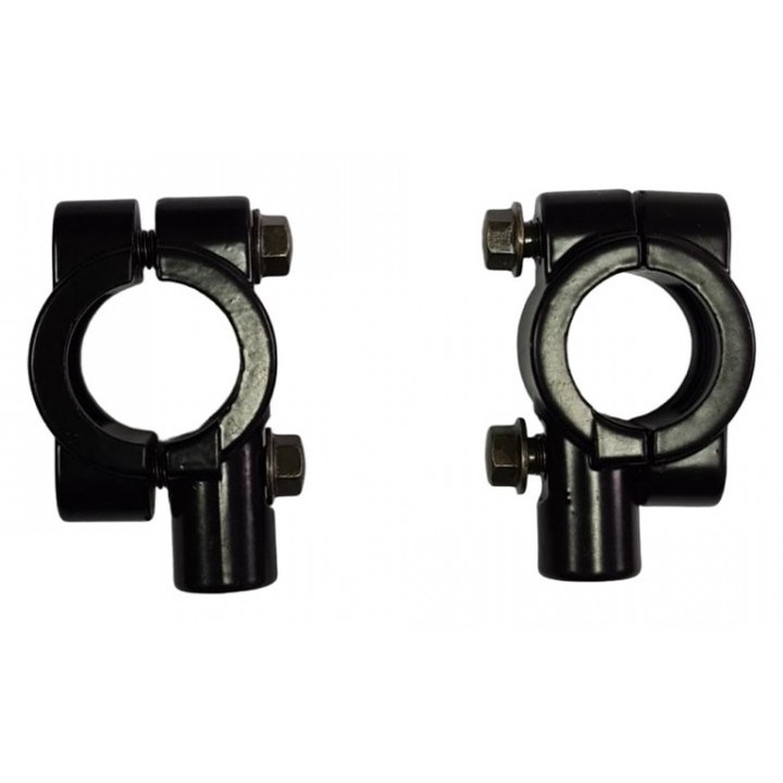 Set 2 suporturi oglinda M10, Revo, dreapta/stanga, negru