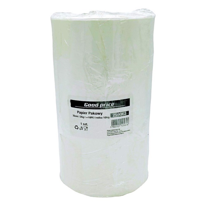 Hartie de ambalare ODRA PAK, 35cm x 10kg, alb, 35g/m2