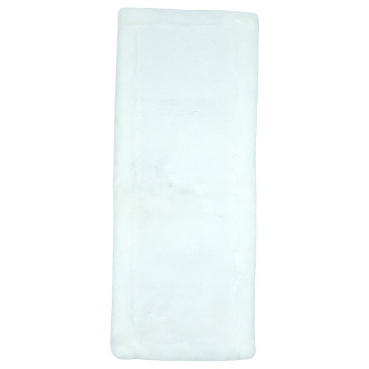 Rezerva mop Duo 40cm microfibra, alb, Perfecto