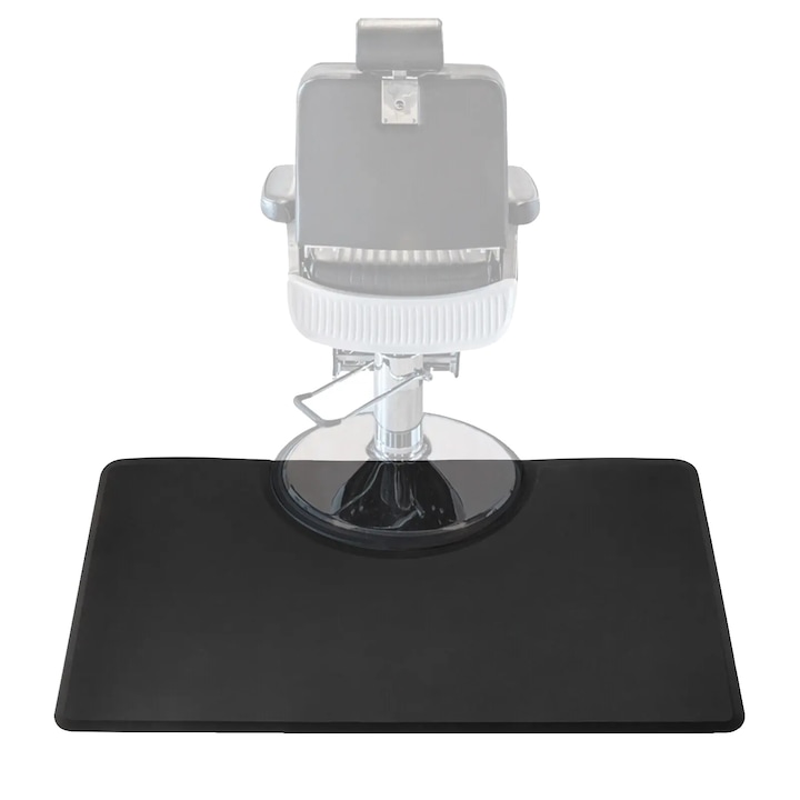 Nappali szőnyegek, fáradtsággátló kialakítás, vízálló, csúszásgátló, fekete, 90 x 150 cm