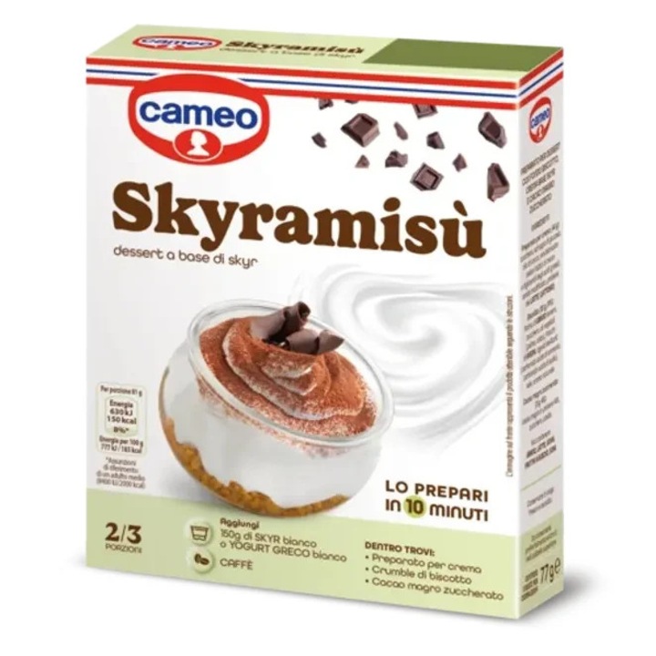 Azonnali desszertpor Skyr-rel, Cameo Skyramisu, 77g