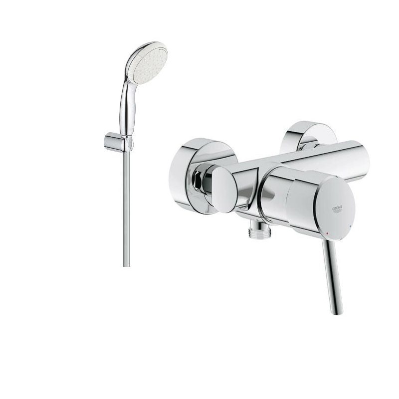 Set promo baterie dus Grohe Concetto+set dus porter New Tempesta Trio