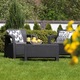 Set mobilier de gradina Corfu II Weekend Grafit/ Gri-rece