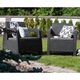 Set mobilier de gradina Corfu II Weekend Grafit/ Gri-rece