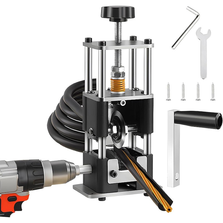 Elektromos kábelcsupaszító tartozék, Rqiurpn, kézi, 1-25mm, hajtókarral, rézkábelekhez