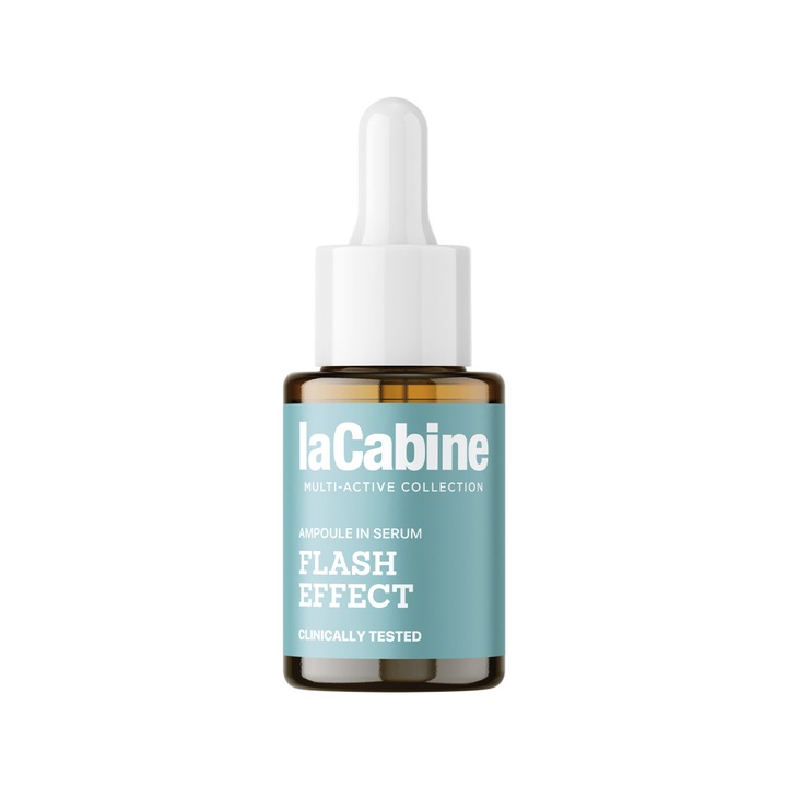 Ser pentru față La Cabine Flash Effect Multi-active, 10 ml, elasticitate, pentru femei