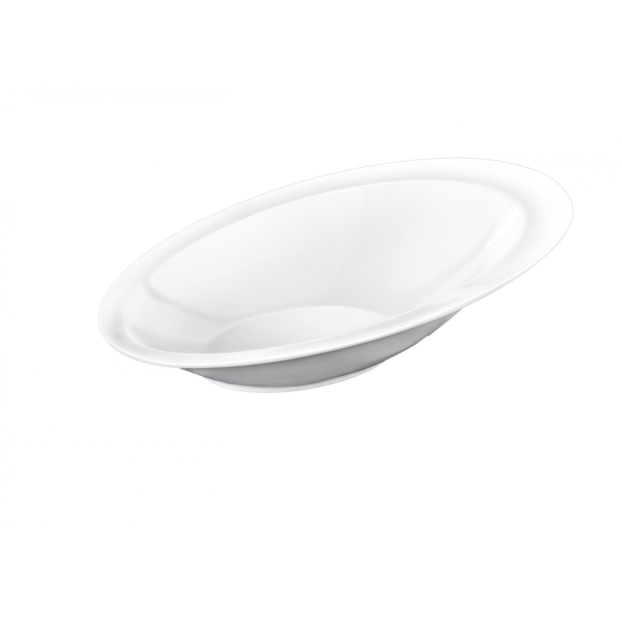 Bol salata/aperitive/legume oval portelan Stella Wilmax
