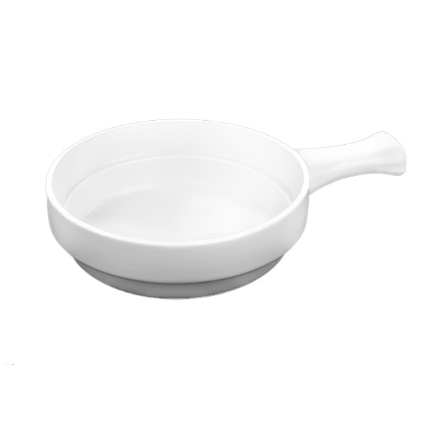 Vas de copt cu maner, Wilmax, portelan,13 cm, 300 ml