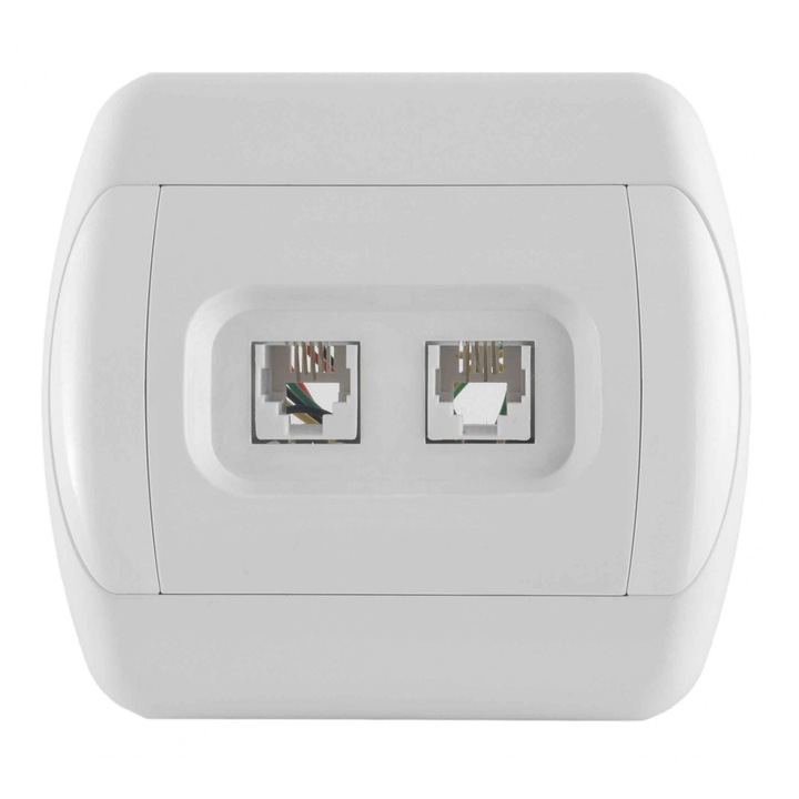 Priza telefon dubla ROYAL ALB