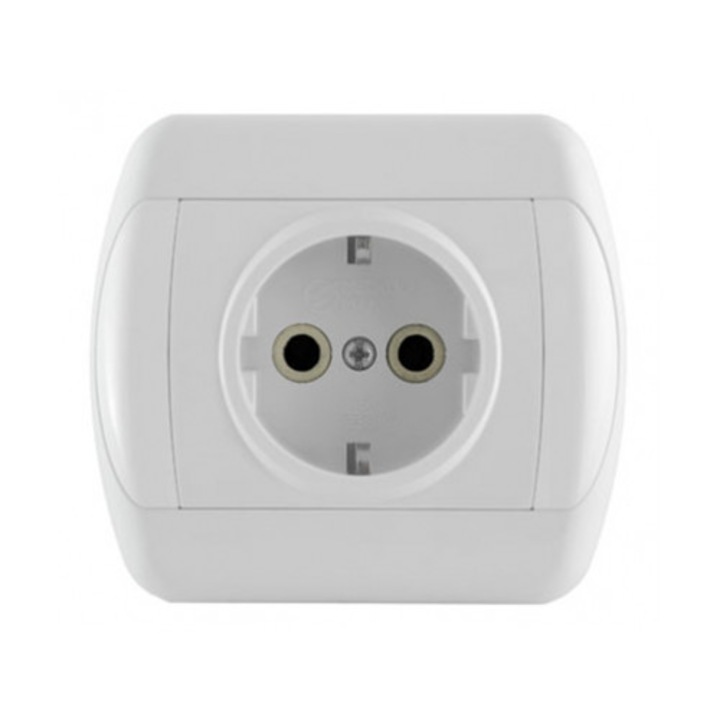 Priza simpla schuko policarbonat ROYAL ALB