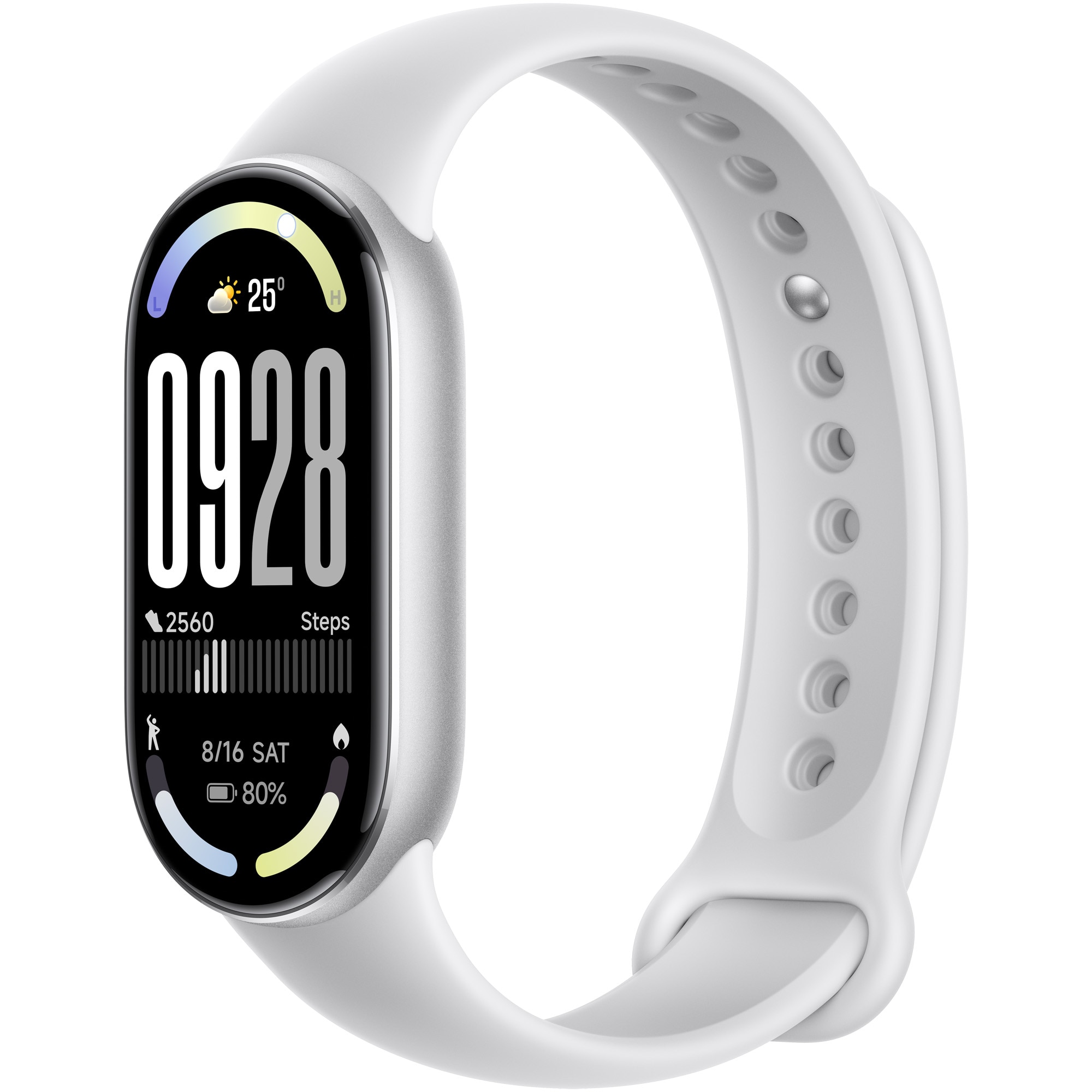 Xiaomi Smart Band 10, Glacier Silver