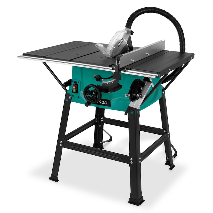 Fierastrau circular cu masa VONROC, TS504AC, 2000W, panza circulara 250mm, cu 60 de dinti, pornire lenta