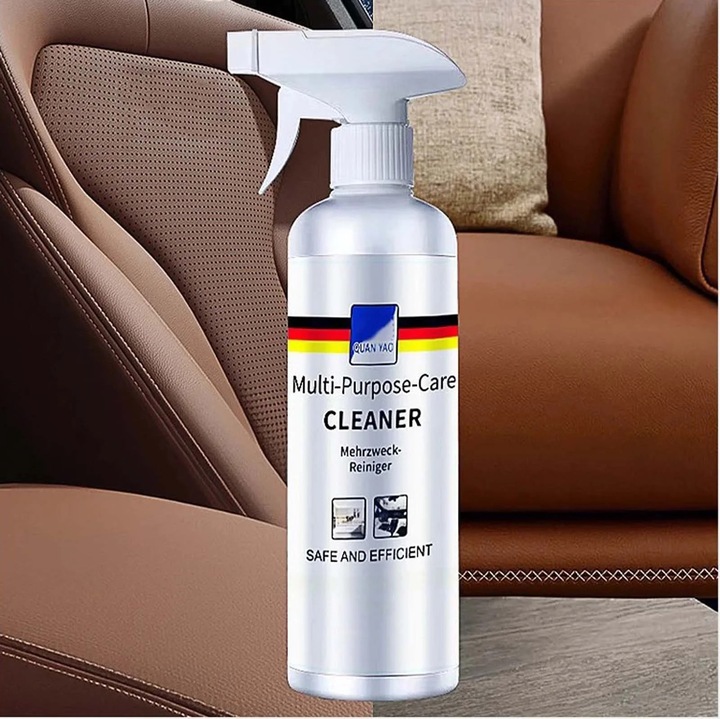 YANYXR multifunkcionális autóhab tisztítószer 300ml, gyümölcsös illat, 12.7x4cm