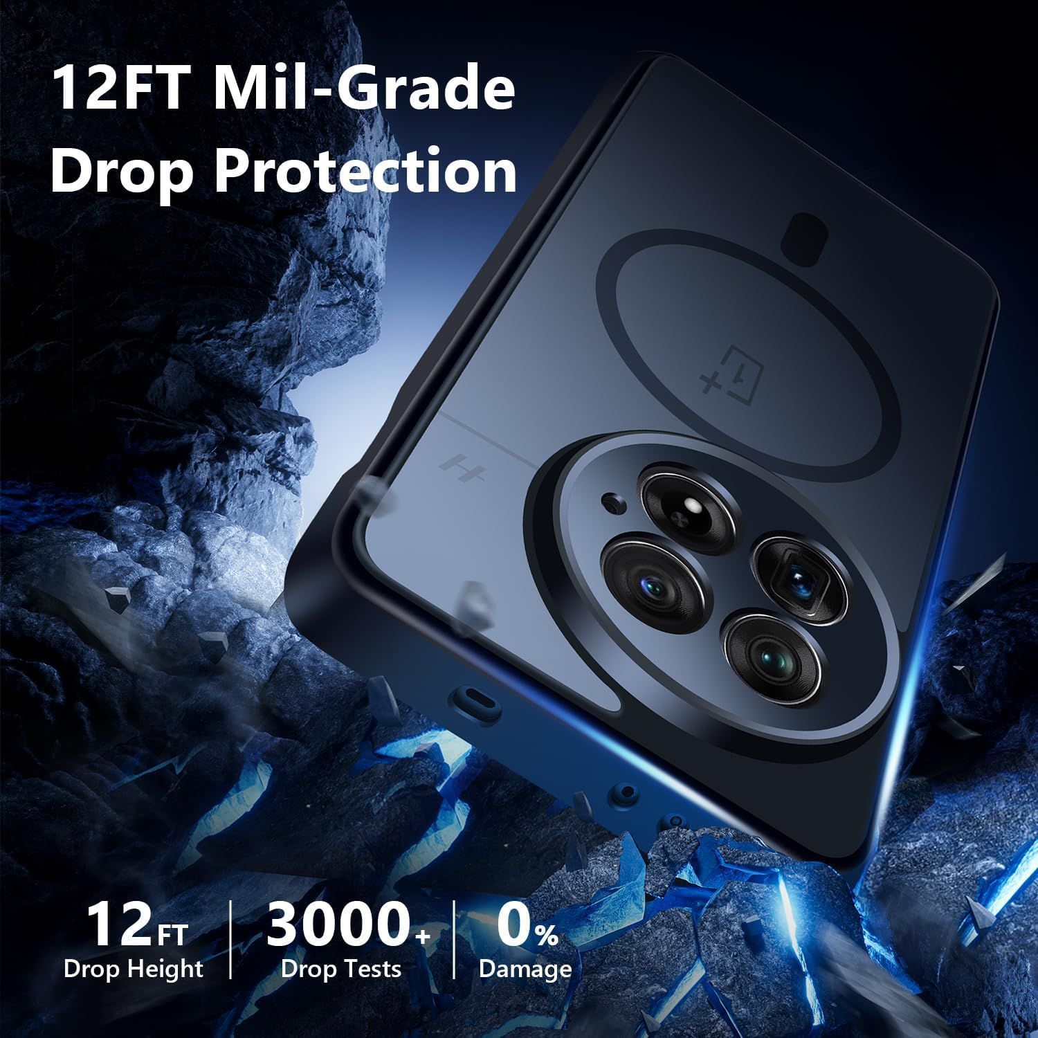 Husa Magnetica pentru OnePlus 13, Compatibila cu MagSafe, Spate Mat Translucid, Rezistenta la Socuri, cu Protectie pentru Camera, Husa Subtire Tip Bumper din Silicon, Grad Militar de Rezistenta la Cadere