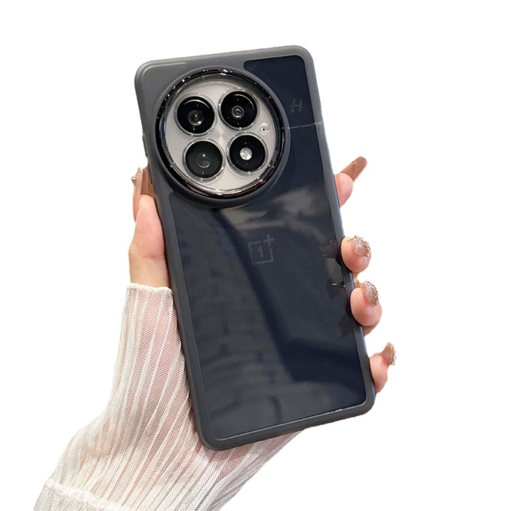Husa pentru OnePlus 13, Ultra Subtire Transparenta cu Folie de Protectie Camera, din Silicon Completa