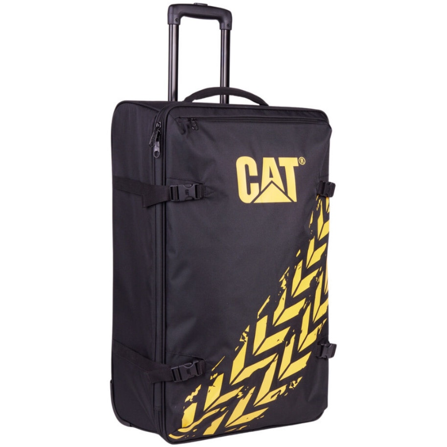 Troler CATERPILLAR Soft Luggage 34 x 22 x 62 cm (Lxlxh), 52L, Poliester - galben/negru
