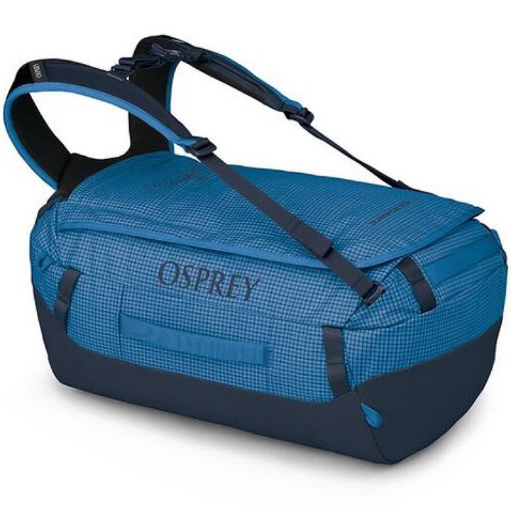 Geanta sport tip rucsac Osprey Transporter Duffel 30, albastru