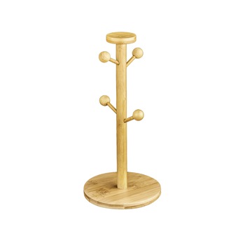 Suport ceasca/cana, bambus, Wilmax, 29.5 x 14 cm Suport ceasca/cana, bambus, Wilmax, 29.5 x 14 cm