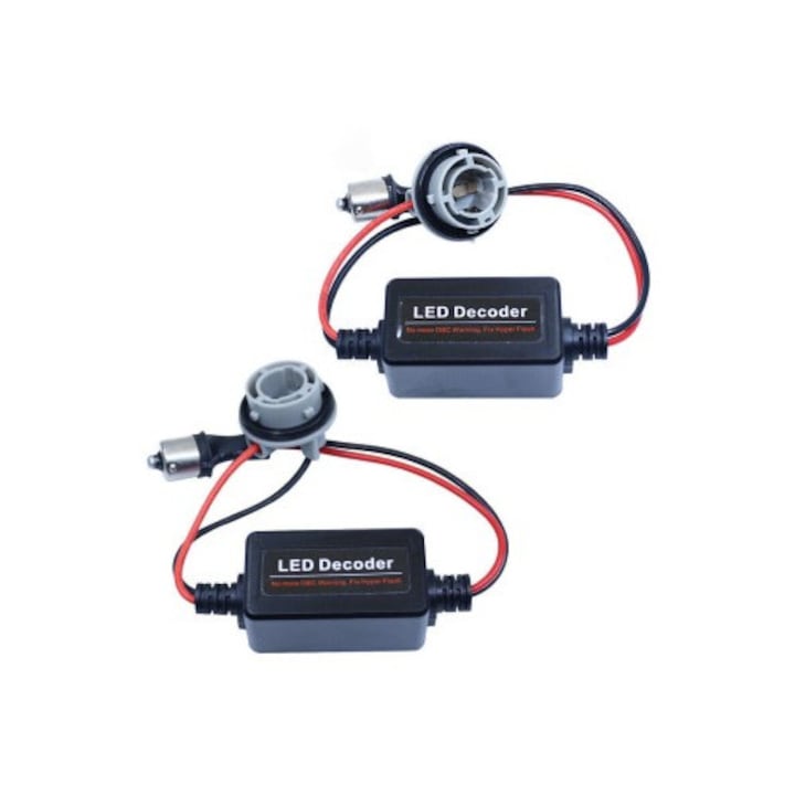 2 db hibaszűrő / LED dekóder PY21W BAU15S készlet