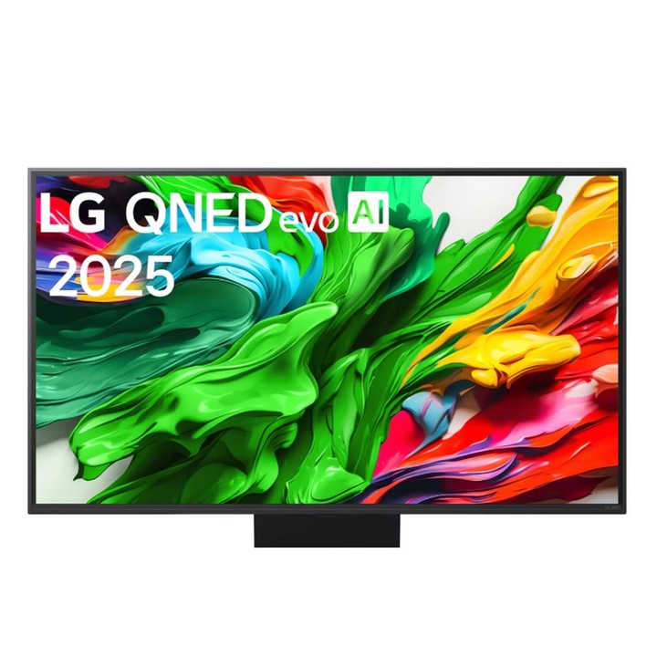 Телевизор LG 43QNED87A3DC, 43" 4K QNED HDR Smart TV, 3840x2160, 60Hz Native, DVB-T2/C/S2, Alpha 7 AI Processor, HDR 10 PRO, webOS 25 ThinQ, 4K Upscaling, WiFi 5, Dolby Vision, Bluetooth 5.1, AirPlay 2, LAN, CI, HDMI, SPDIF, Local Dimming, Stan 43QNED87A3D