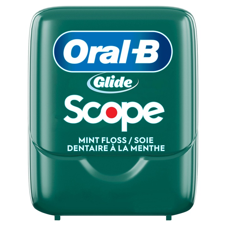 Ata dentara, Oral-B Glide Scope, textura neteda, aroma mentolata, 40m