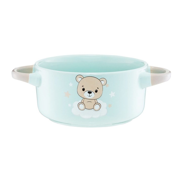 Bol ceramica 12cm, 470ml, Ursulet, AMBITION JUNIOR Sweetie