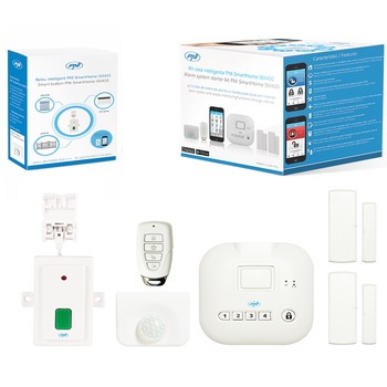 Kit casa inteligenta PNI SmartHome SM400 + Releu inteligent PNI SmartHome SM433 pentru deschidere porti si usi Kit casa inteligenta PNI SmartHome SM400 + Releu inteligent PNI SmartHome SM433 pentru deschidere porti si usi