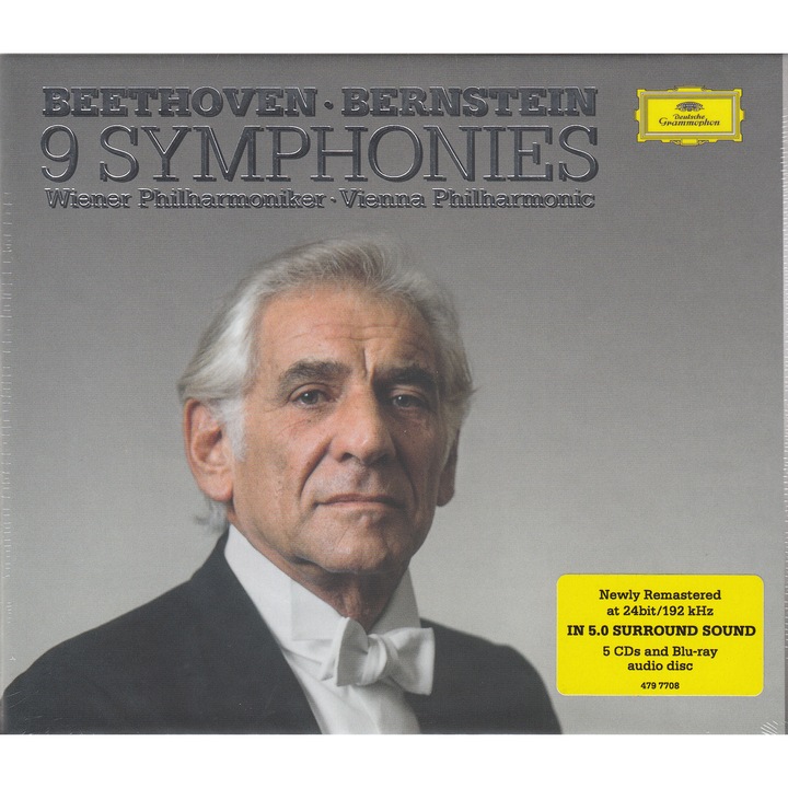 9 SYMPHONIES 5CD+BLU-RAY LEONARD BERNSTEIN
