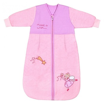Sac de dormit cu maneca lunga Pink Fairy 18-36 luni 2.5 Tog Sac de dormit cu maneca lunga Pink Fairy 18-36 luni 2.5 Tog
