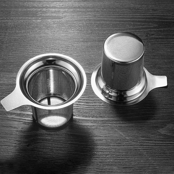 Filtru ceai reutilizabil din otel inoxidabil multicolor ZYBLSSBB