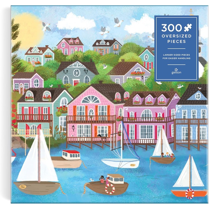 Galison - Joy Laforme Harbor by the Sea 300 darabos puzzle