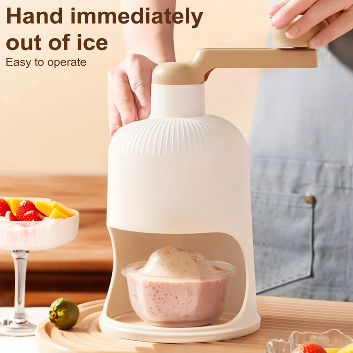 Tocator manual gheata, multifunctional, lame inox, multicolor