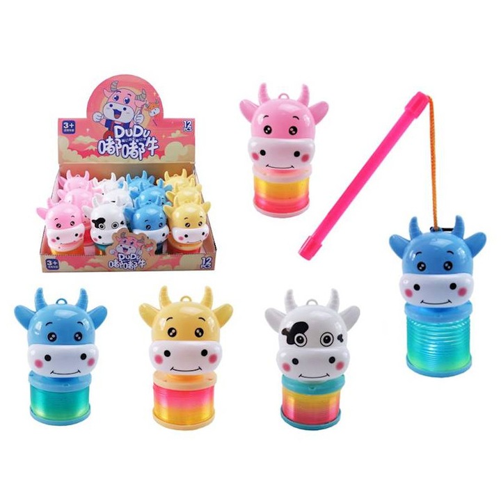 Jucarie animala Tropic Wojtas, vaca luminoasa