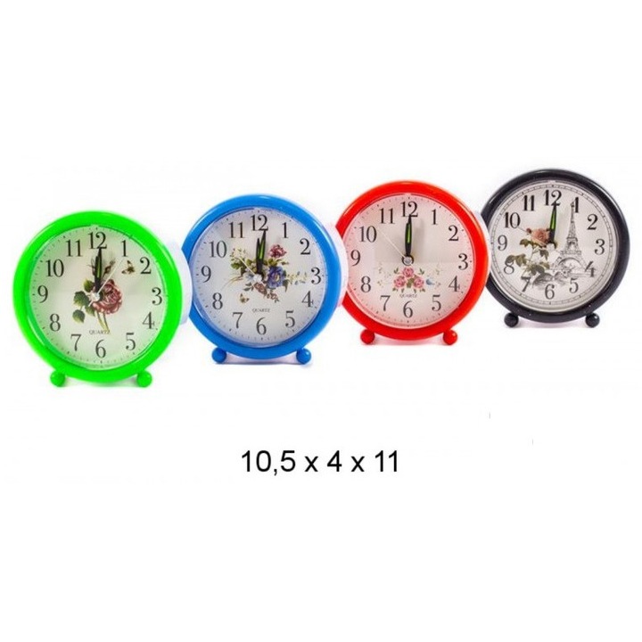 Midex díszóra, kerek ébresztőóra