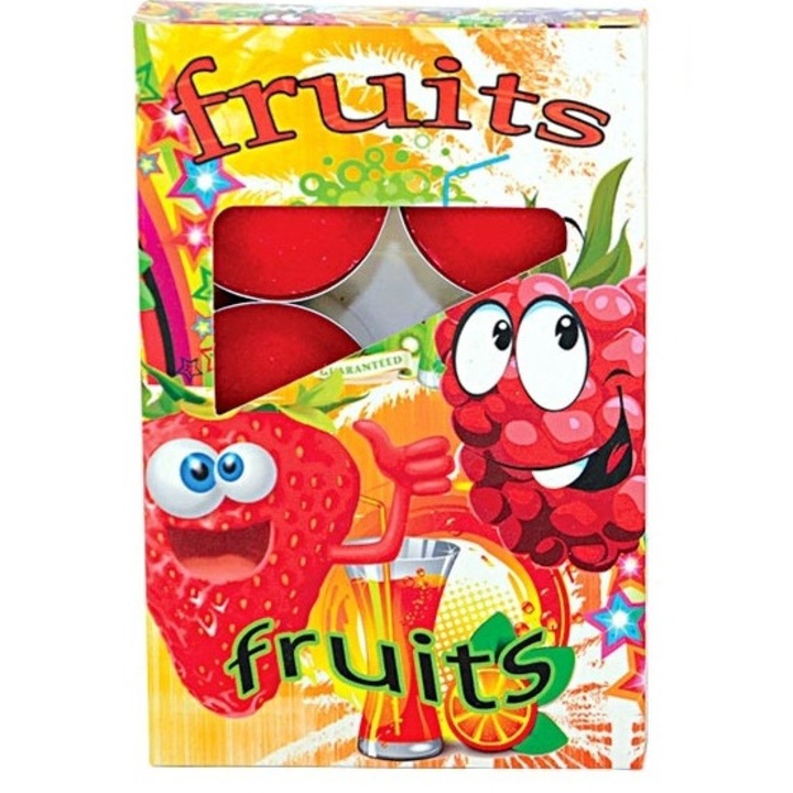 Ароматизирани свещи Adpal с червен цвят