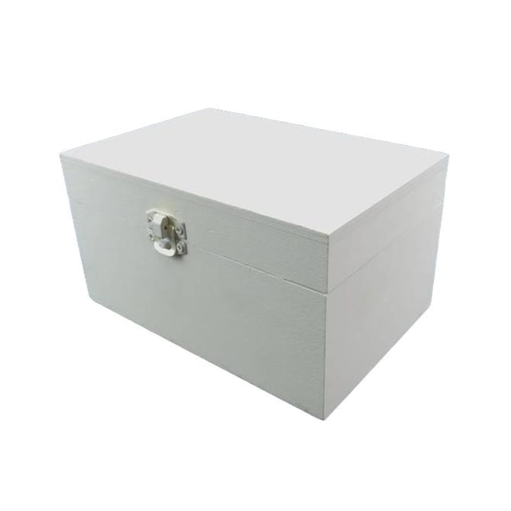 Cutie din lemn, culoare naturala