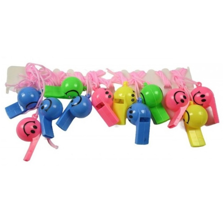 12 darabos kulcstartó készlet, Midex, mosolygós labda