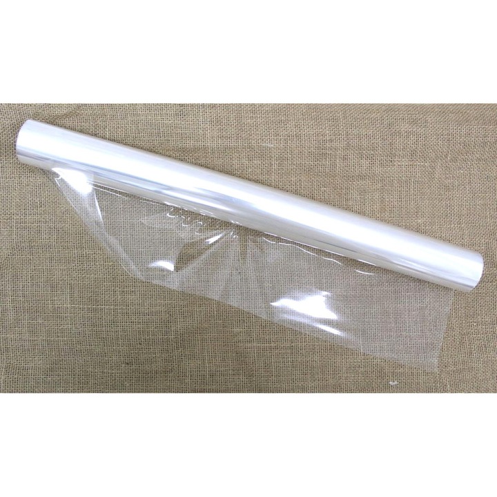 Folie celofan pentru ambalare cadouri 7&7, transparenta, 50cm x 50m