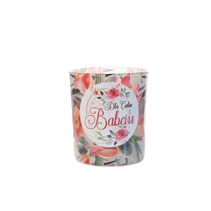 Свещ DIL, аромат на роза, 90 г