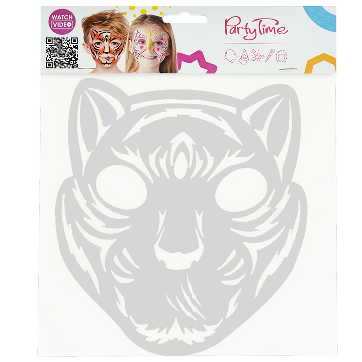 Sabloan pentru tatuaje temporare, Arpex, KO8809, model tigru