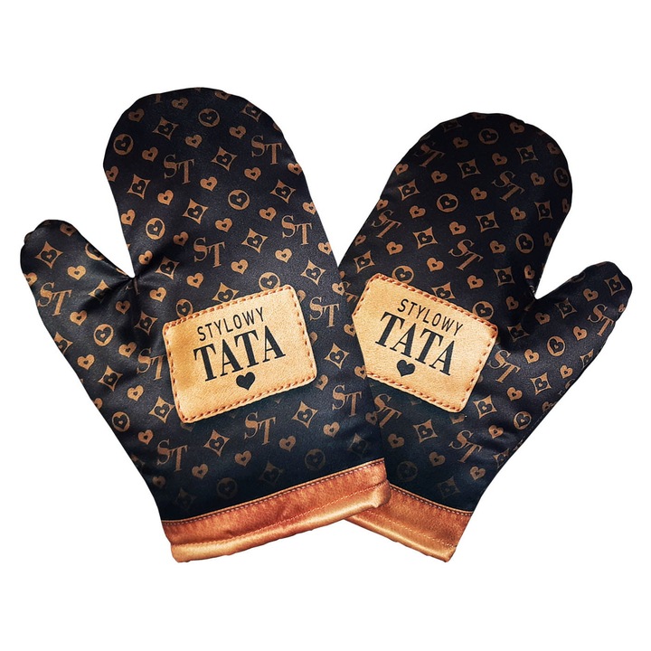 Manusi barbati, AAron, REKAWICA - STYLOWY TATA, culoare braz, marime R75