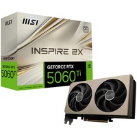 Placa video MSI GeForce RTX 5060 Ti 16G INSPIRE 2X OC, 16GB GDDR7, 128-bit